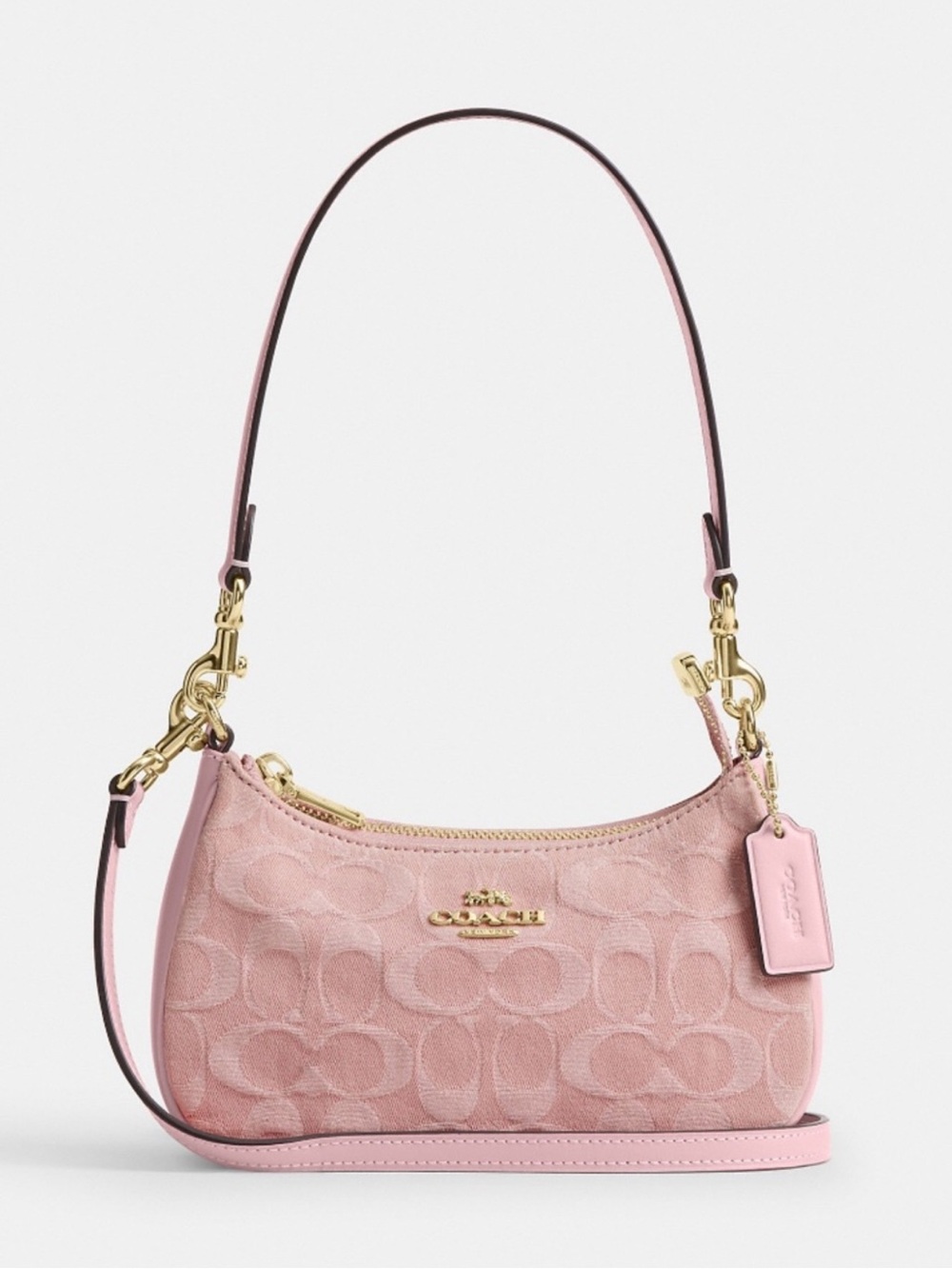 NWT Coach! Teri Mini Crossbody Bag
In Signature Denim 🌸